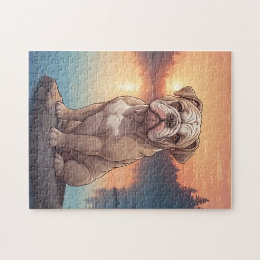 Bulldog ジグソーパズル (横)