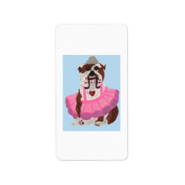 Bulldog Ballerina ラベル
