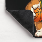 Bulldog Basketball 67 Gen Alpha Slang Srts Dog Boy マウスパッド (コーナー)