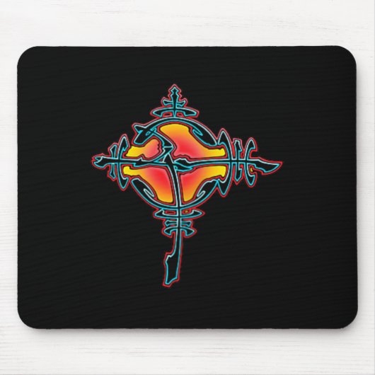 Bulldog Bda Sabertooth Old School Skateboarding Fo マウスパッド (正面)