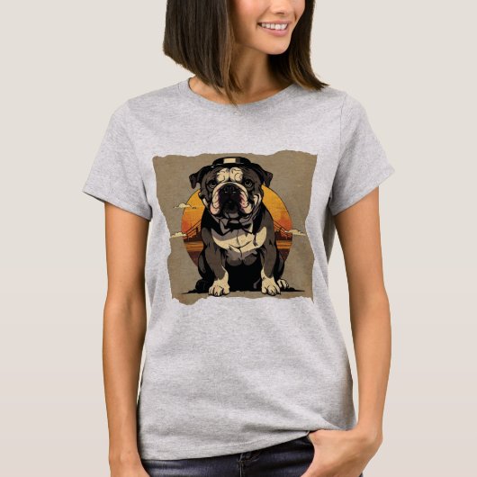 Bulldog Blues Tシャツ (正面)