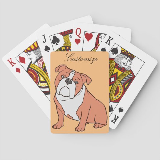 Bulldog Bread Thunder_Cove トランプ (裏面)