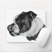 Bulldog Calm Desk Pad マウスパッド (マウス)