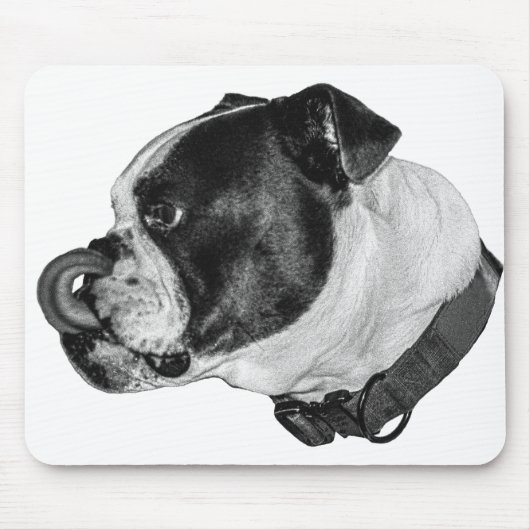 Bulldog Calm Desk Pad マウスパッド (正面)
