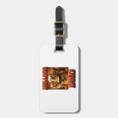 Bulldog Copy ラゲッジタグ (正面縦)