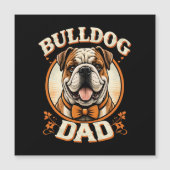 Bulldog Dad – Cute Vintage Bulldog Father’s Day (正面)