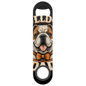 Bulldog Dad – Cute Vintage Bulldog Father’s Day スピード栓抜き (裏面)