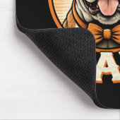 Bulldog Dad – Cute Vintage Bulldog Father’s Day マウスパッド (コーナー)