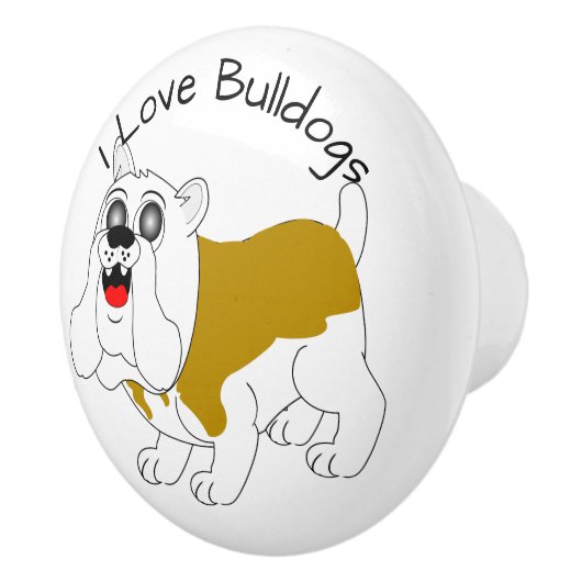 Bulldog Design セラミックノブ (右)