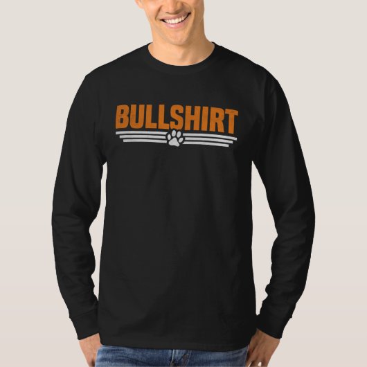 Bulldog Dog Bull Tシャツ (正面)