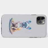 Bulldog Francés Colorido y Artístico Case-Mate iPhoneケース (裏面(横))