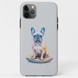 Bulldog Francés Colorido y Artístico  iPhone 11 Pro Maxケース