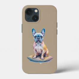 Bulldog Francés Colorido y Artístico  iPhone 13 Miniケース