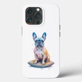 Bulldog Francés Colorido y Artístico  iPhone 13 Proケース