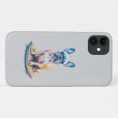 Bulldog Francés Colorido y Artístico  Case-Mate iPhoneケース (裏面(横))