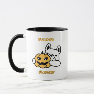 Bulldog HALLOWEEN Mug マグカップ