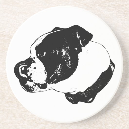 Bulldog Lick Stone Coaster コースター (正面)