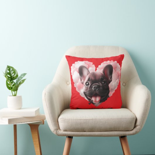 Bulldog Love クッション (椅子)