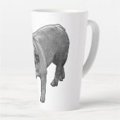 Bulldog Merry Dot Brew カフェラテマグ (右アングル)