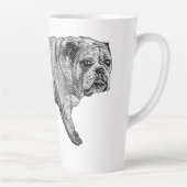 Bulldog Noel Mug カフェラテマグ (右)