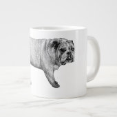 Bulldog Noel Mug ジャンボコーヒーマグカップ (正面右)