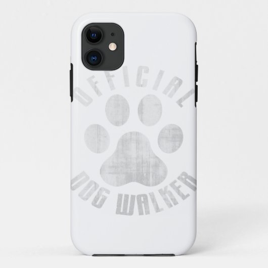 Bulldog Offical Dog Walker Cute Meme Bulldog Paw Case-Mate iPhoneケース (裏面)