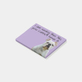 Bulldog or Your Dog Photo—Stocking Stuffer Cute ポストイット (アングル)