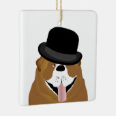 Bulldog Ornament セラミックオーナメント (右)