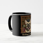  Bulldog Scholar | Cute French Bulldog Professor  マグカップ (正面左)