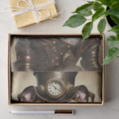 Bulldog Steampunk Decoupage Tissue Paper 薄葉紙 (ギフト)