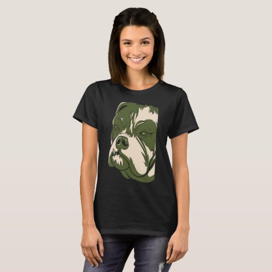 Bulldog Tシャツ (正面フル)