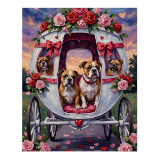 Bulldog Valentine's Day ポスター (正面)