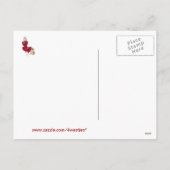 Bulldog Woof It Up Valentine's Day Postcard シーズンポストカード (裏面)