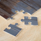 Bulldogs Christmas Snow Holiday ジグソーパズル (側面)