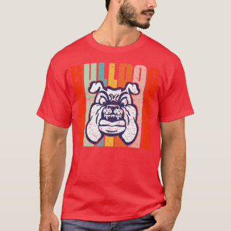 Bulldogs School Sports Fan Team Spirit Mascot Gift Tシャツ