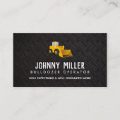 Bulldozer Operator名刺 名刺 (正面)