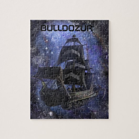 Bulldozurの容器のパズル ジグソーパズル (縦)