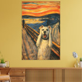 Bulleit Scream キャンバスプリント (インサイチュ (リビング))