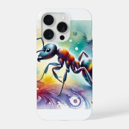 Bullet Ant 201024AREF108 - Watercolor iPhoneケース (裏面)