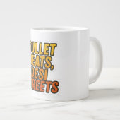 Bullet Beats, Desi Streets – Punjabi Biker Mug Des ジャンボコーヒーマグカップ (正面右)