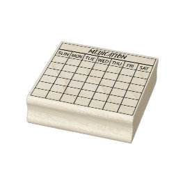 Bullet Journalの薬 ラバースタンプ