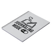 Bullet Journal Diaryのジャーナリングモード書( ノートブック (左側)