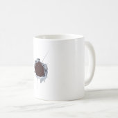 Bullet Shot Hole コーヒーマグカップ (正面右)