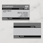 Bullet Train – ミッドグレーエンボステクスチャ 名刺 (正面/裏面)