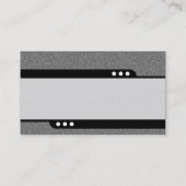 Bullet Train – ミッドグレーエンボステクスチャ 名刺 (裏面)