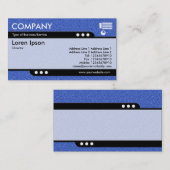 Bullet Train – 青いエンボステクスチャ 名刺 (正面/裏面)