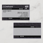 Bullet Train – 黒Denimテクスチャ 名刺 (正面/裏面)