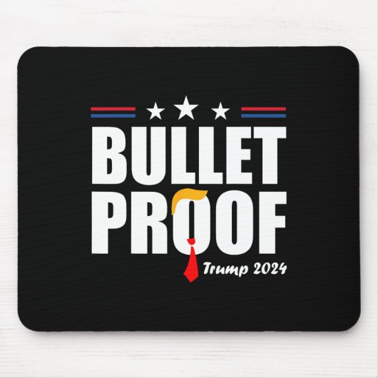 Bulletproof Trump  マウスパッド (正面)