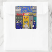 Bullets Bourbon #2はシールをカバー スクエアシール (バッグ)