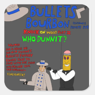 Bullets Bourbon Issue #3はシールをカバー！ スクエアシール